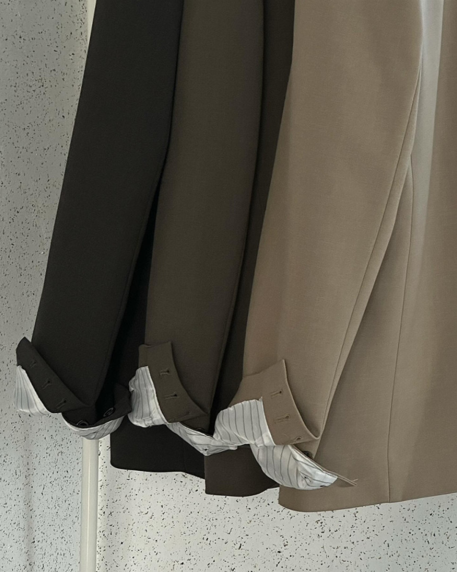 新作【即納】クラシックオーバーシルエットテーラードジャケット