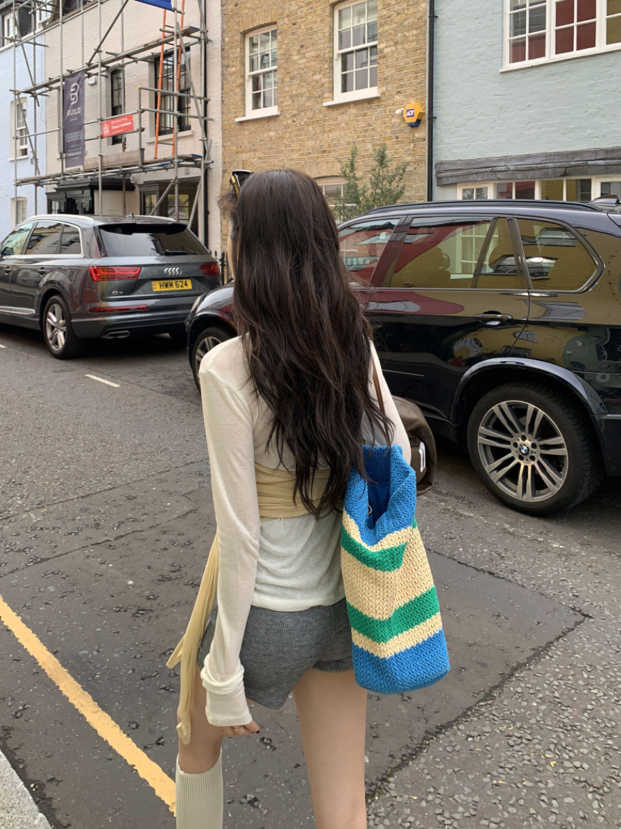 新作【即納】レイヤードリボンキャミトップス