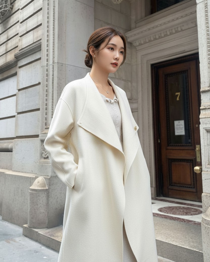 【即納  12/19(金)PM12:00～販売START】クラシカルレイヤード ロングコート