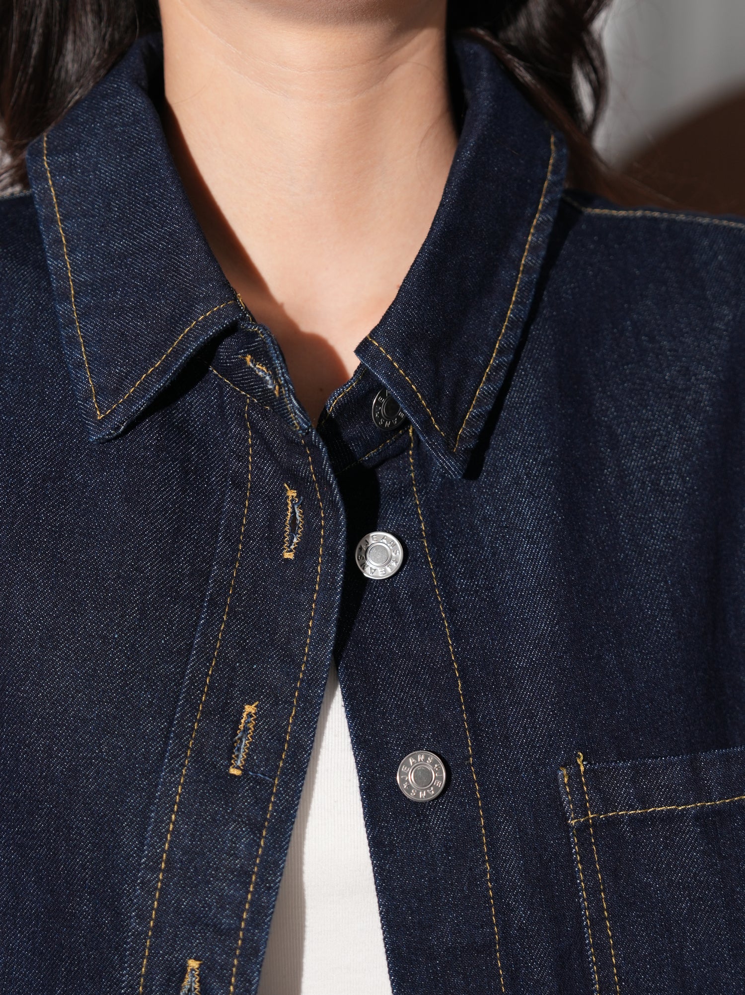 カジュアルデニムセットアップ