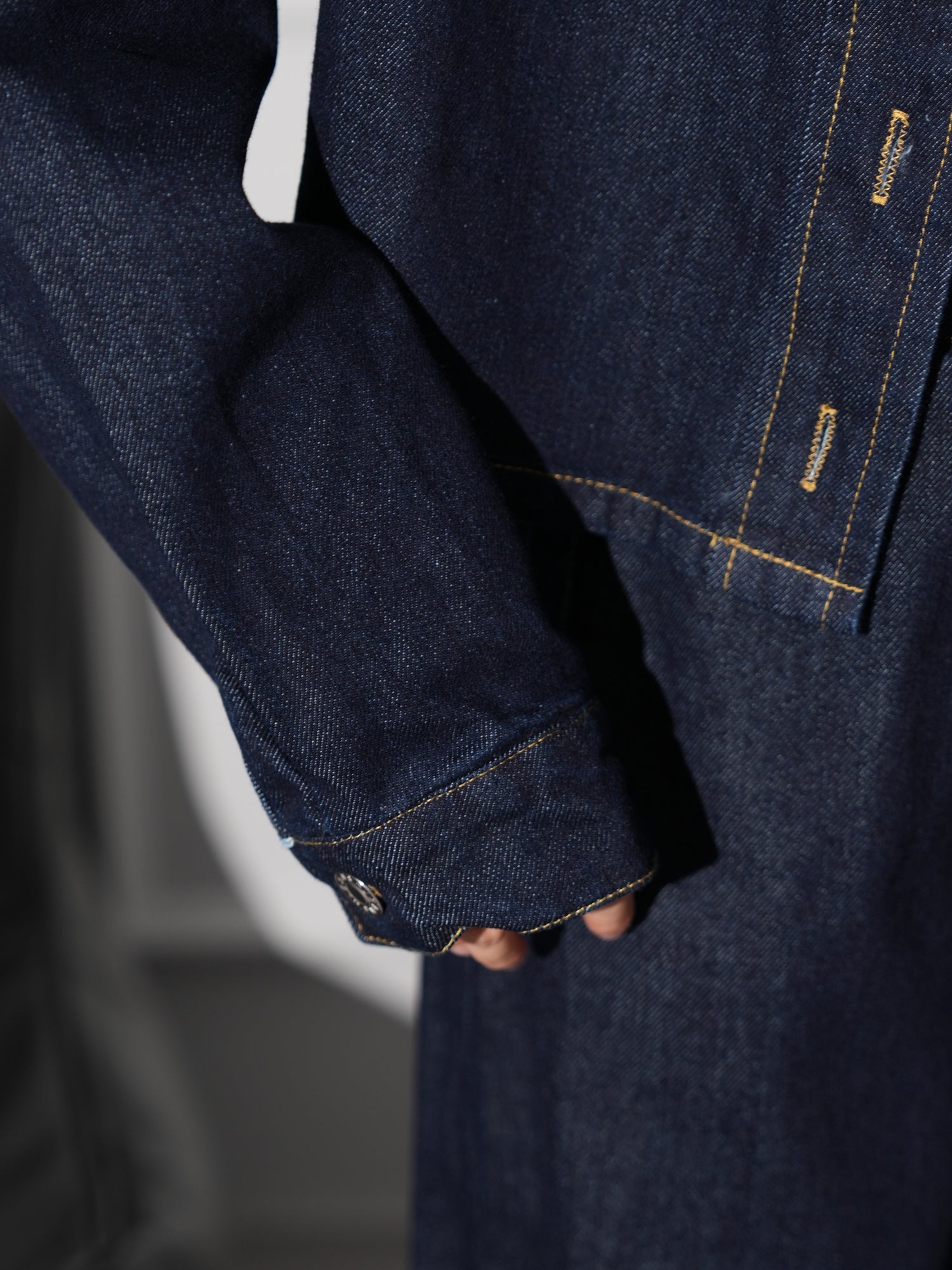 カジュアルデニムセットアップ