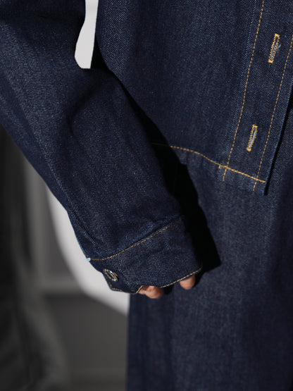 カジュアルデニムセットアップ