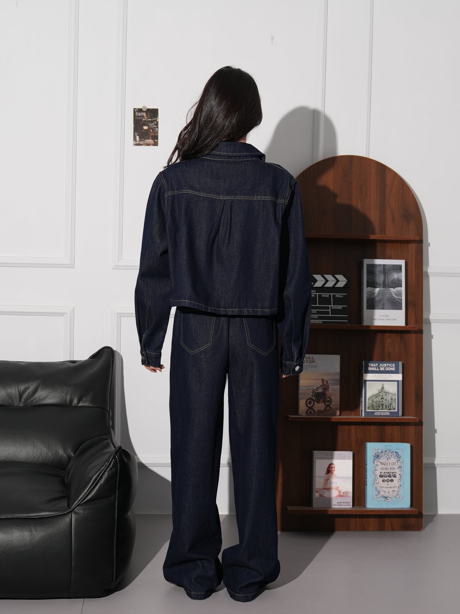 カジュアルデニムセットアップ