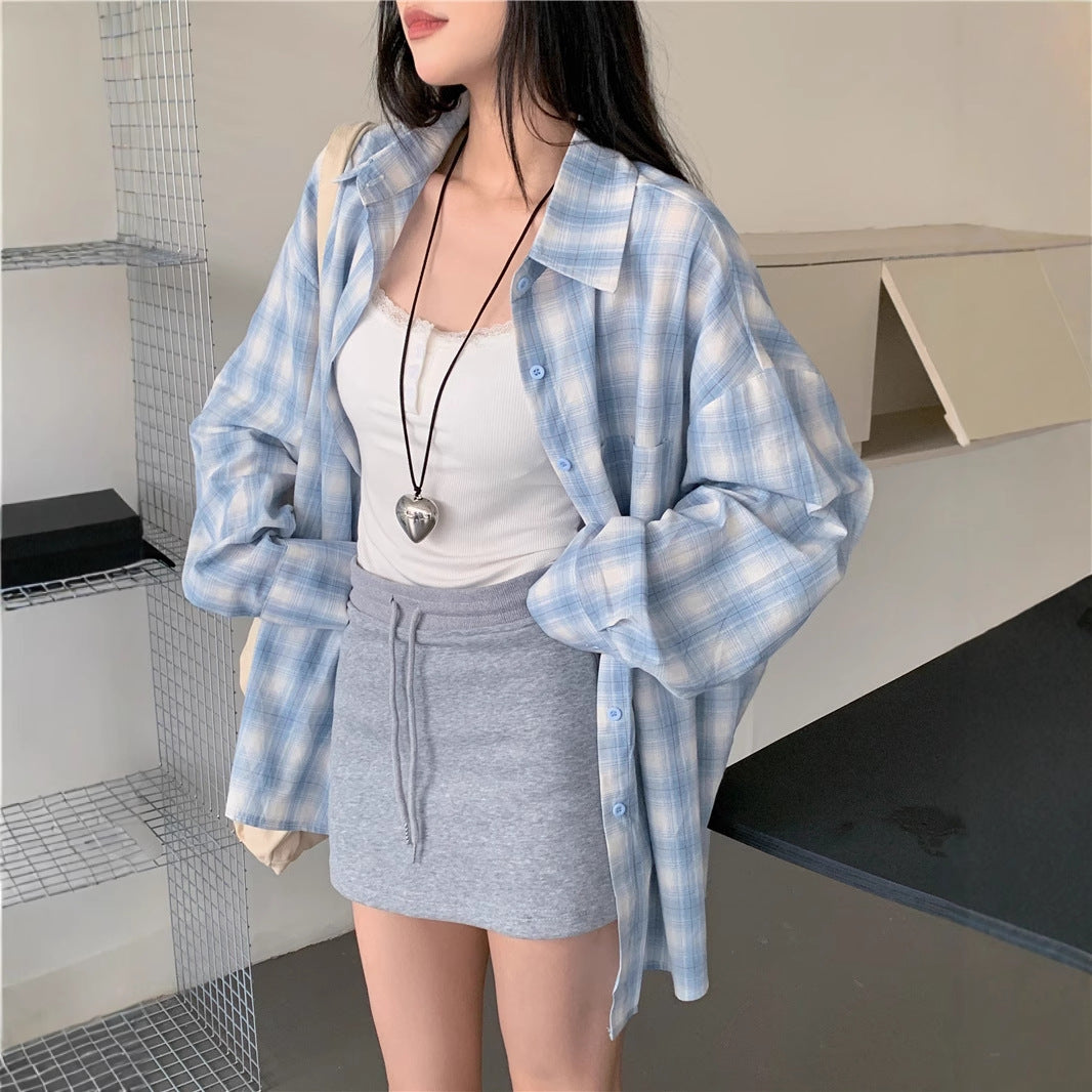 [ Influencer Recommend ] オーバーサイズチェックシャツ
