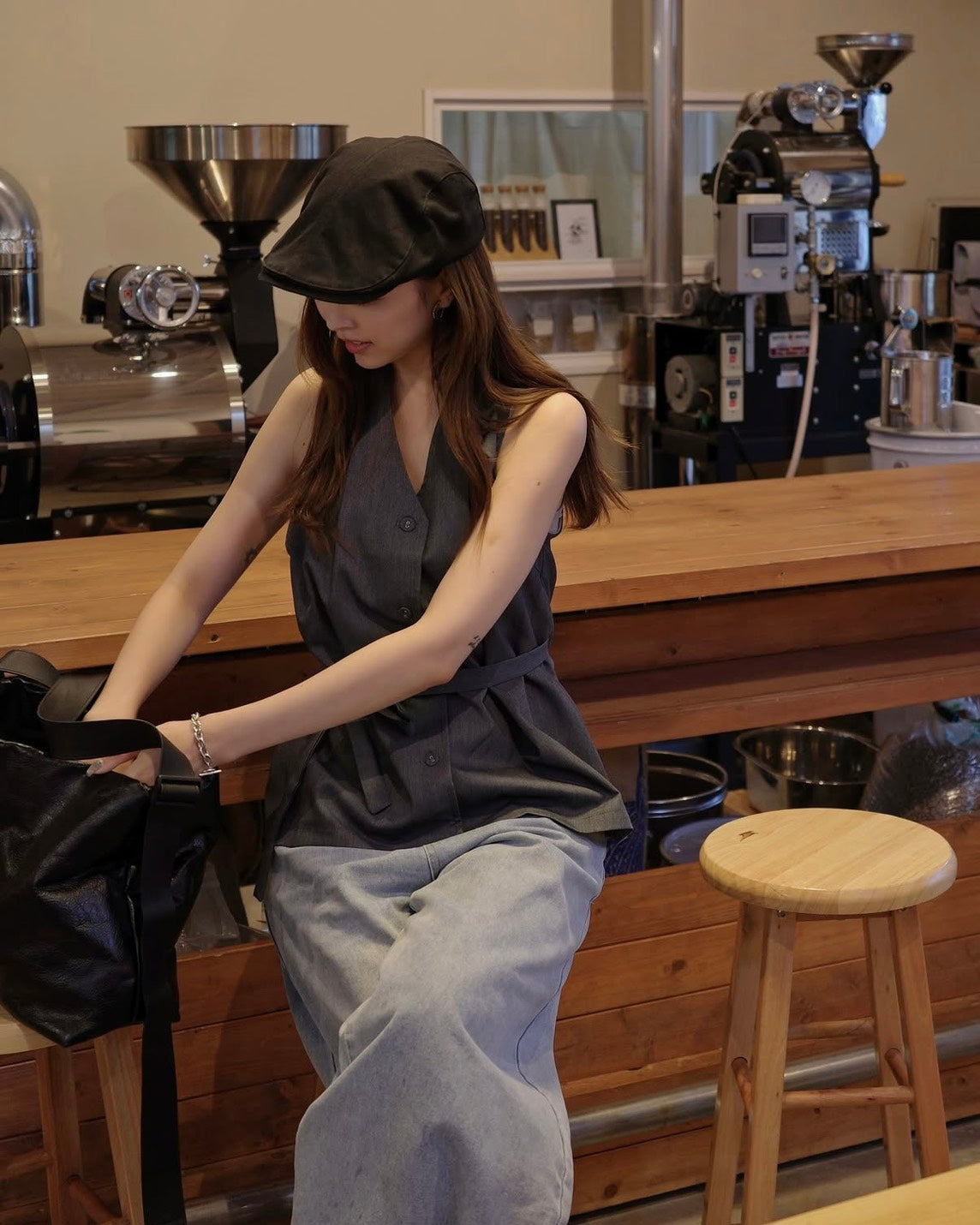 [ Influencer Recommend ]【予約】バックオープンホルターブラウス