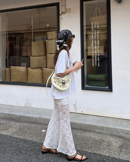 [ Influencer Recommend ]【即納】レースマーメイドスカート