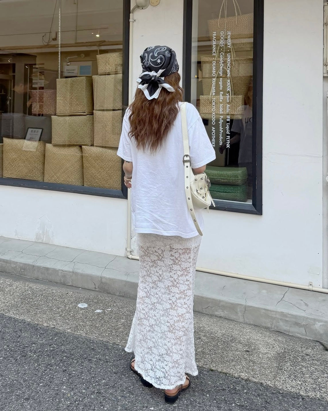 [ Influencer Recommend ]【即納】レースマーメイドスカート