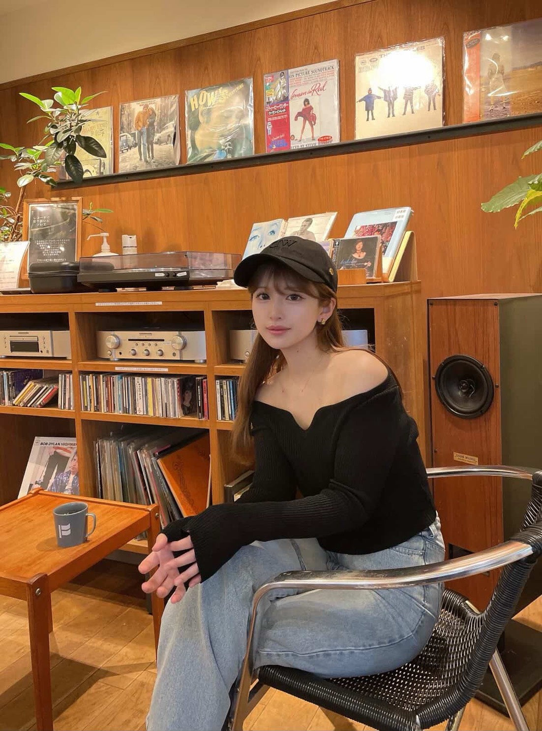 [ Influencer Recommend ]【即納】カーブネックリブニットトップス