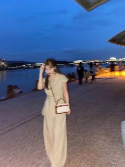 [ Influencer Recommend ]【一部即納】ベルトデザインセットアップ