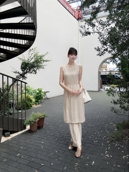 [ Influencer Recommend ]【即納】サイドスリットプリーツセットアップ