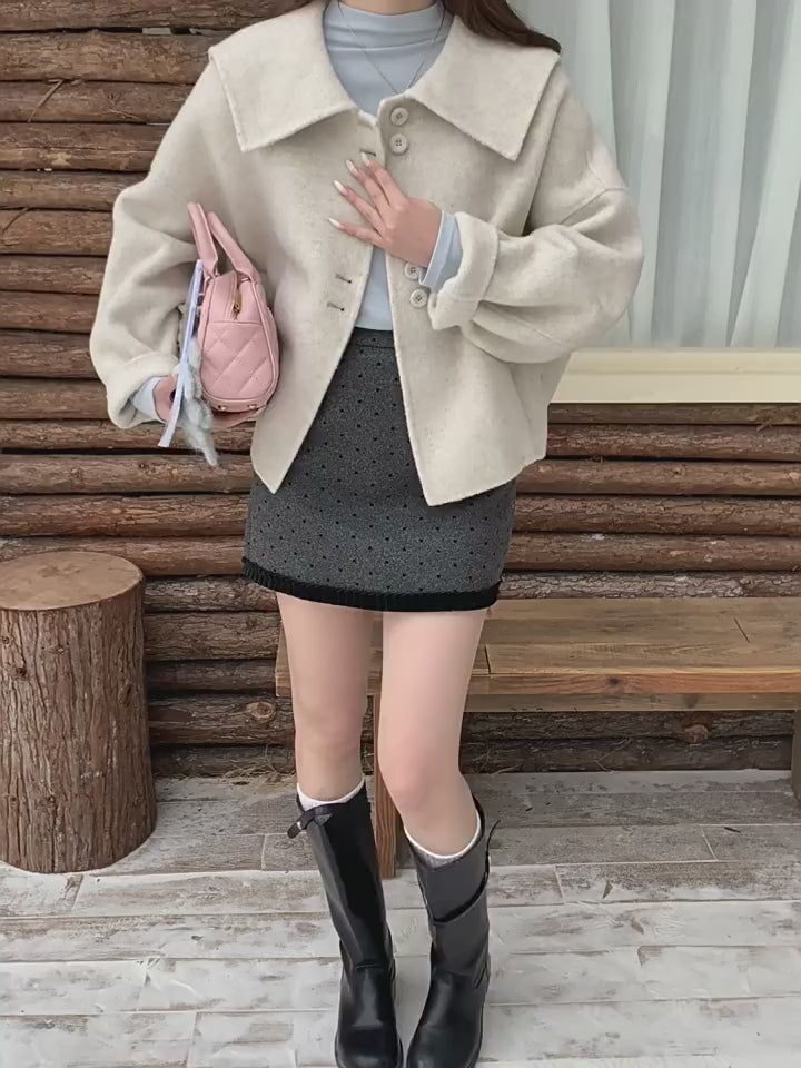 【12/19(金)PM12:00～販売START】ビッグカラーショートコート