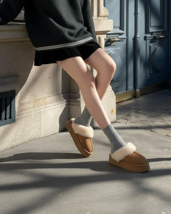 ムートンサンダル